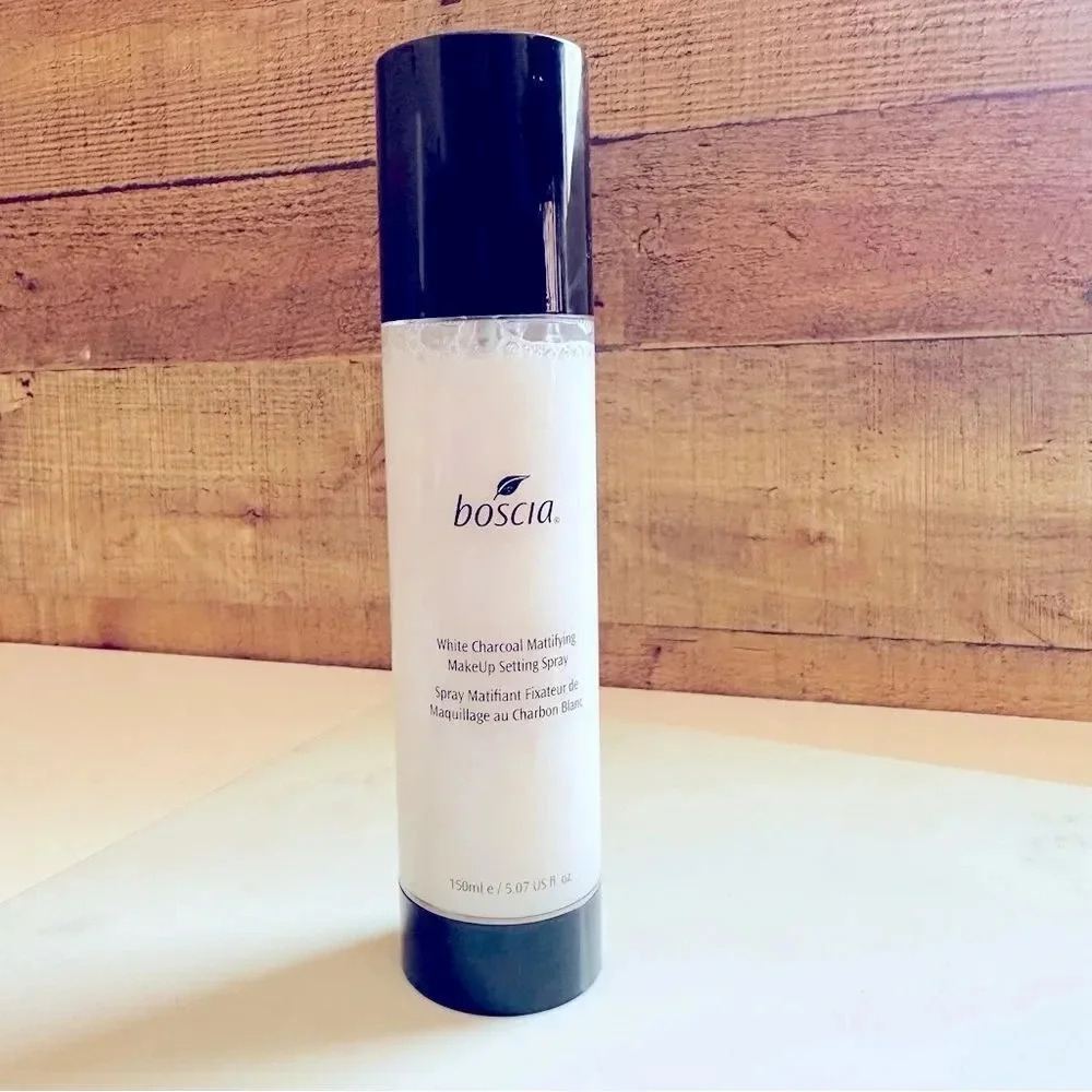 NWOB Boscia White Charcoal Mattifying Makeup Setting Spray